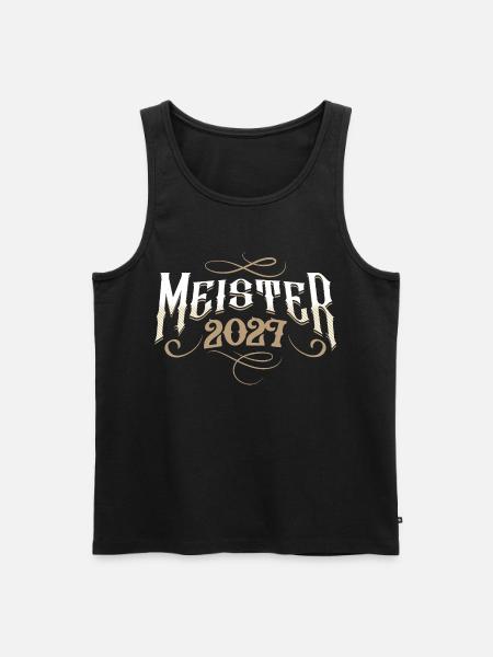 Champion 2027 - Men's Premium Organic Tank Top - black