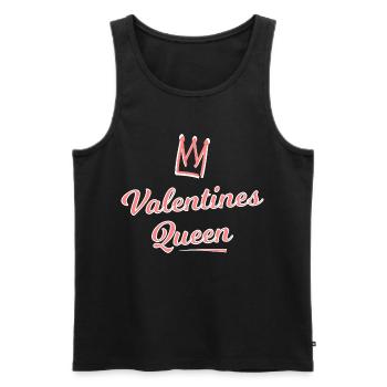 Valentines Queen - Männer Premium Bio Tank Top - Schwarz - Vorne - Michal (187cm)