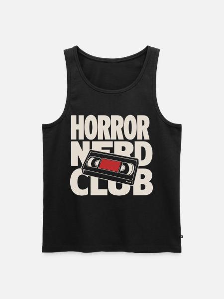 Horror Nerd Club VHS - Men's Premium Organic Tank Top - black