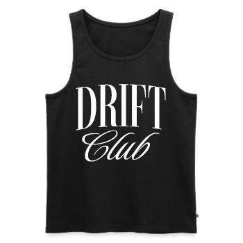 Drift Club - Männer Premium Bio Tank Top - Schwarz - Vorne - Michal (187cm)