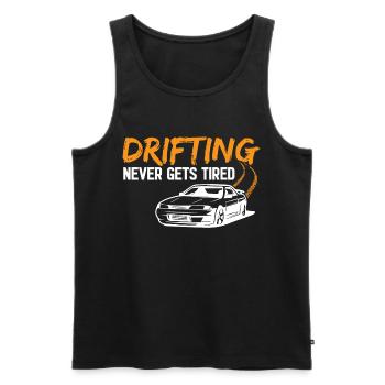 Drifting Sport Drift fans Racing Gaming - Débardeur bio Premium Homme - noir - Devant - Michal (187cm)