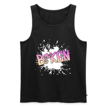 Bikes, Biker, Bikers, Bikerin, Bike - Männer Premium Bio Tank Top - Schwarz - Vorne - Michal (187cm)