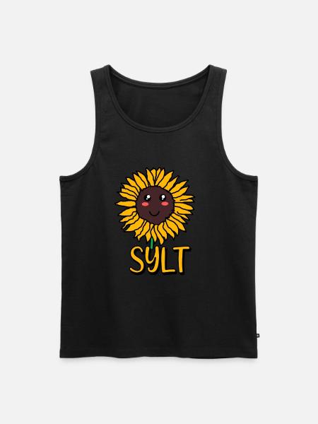 Sylt - Männer Premium Bio Tank Top - Schwarz