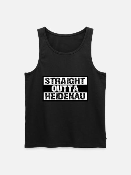 Heidenau - Männer Premium Bio Tank Top - Schwarz