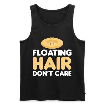 Rafting Wassersport | River Tubing Fluss Geschenke - Männer Premium Bio Tank Top - Schwarz - Vorne - Michal (187cm)
