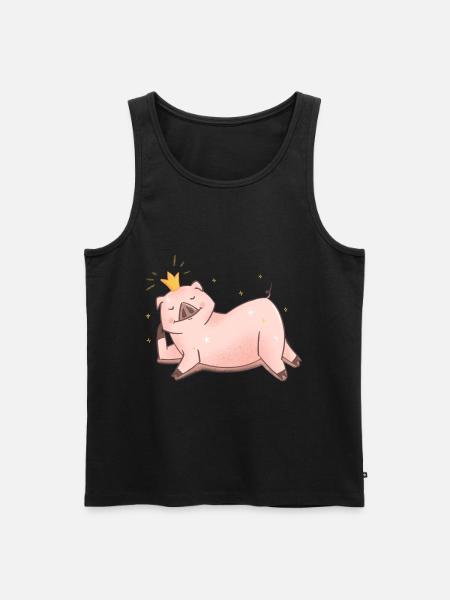 Princesse Cochon - Débardeur bio Premium Homme -