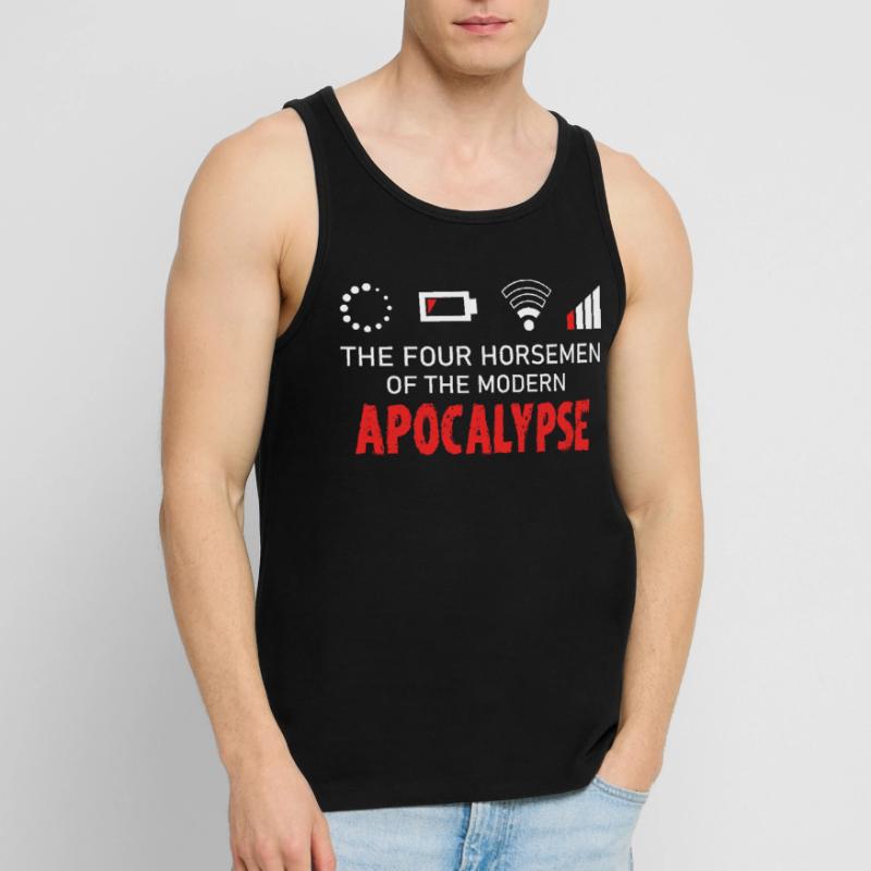 Programmer gamer computer nerd geek gift Men's Premium Organic Tank Top