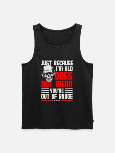 Weapon Rifle Sport Shooting - Men's Premium Organic Tank Top - black