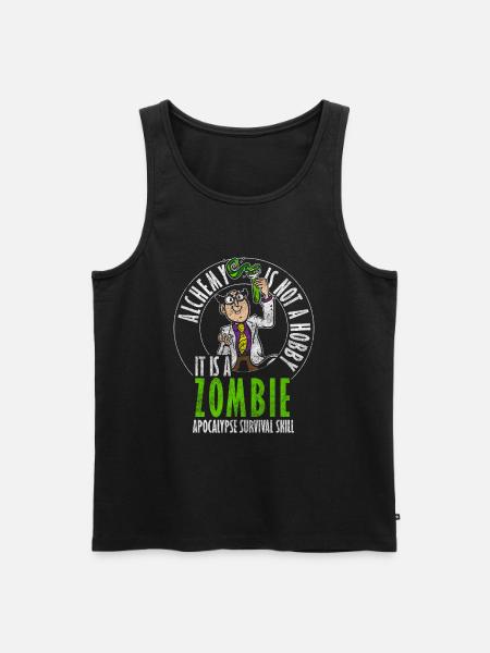 Chemical Chemist - Men's Premium Organic Tank Top - black