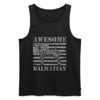 Dog breeds Dogs Dog sports - Men's Premium Organic Tank Top - black - Front - Michal (187cm)