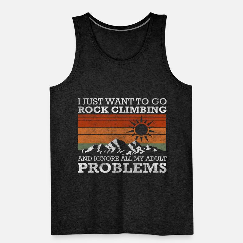 Problem Solution Cool Men's Premium Organic Tank Top