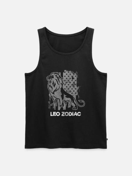 Zodiac sign constellation - Men's Premium Organic Tank Top - black