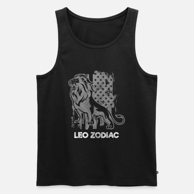 Sternzeichen Sternbild - Männer Premium Bio Tank Top - Schwarz