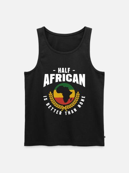 Wilderness Adventure Serengeti - Men's Premium Organic Tank Top - black
