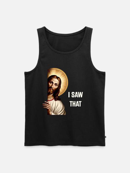 Jesus Freak Jesus Christ Meme Christian Bible - Men's Premium Organic Tank Top - black