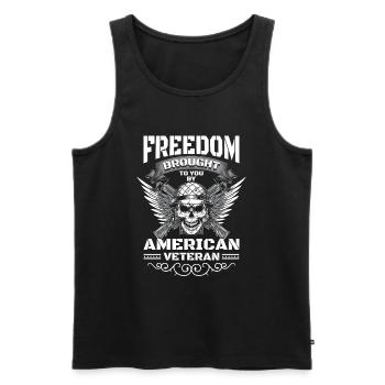 Amerika Staat Tourismus - Männer Premium Bio Tank Top - Schwarz - Vorne - Michal (187cm)