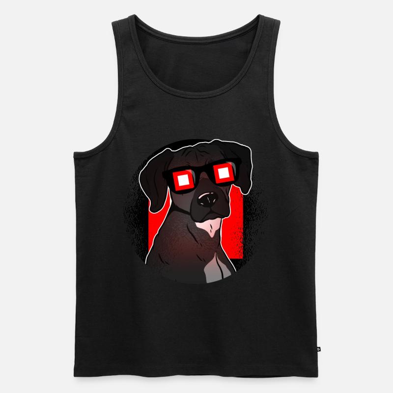 Baster - Männer Premium Bio Tank Top - Schwarz