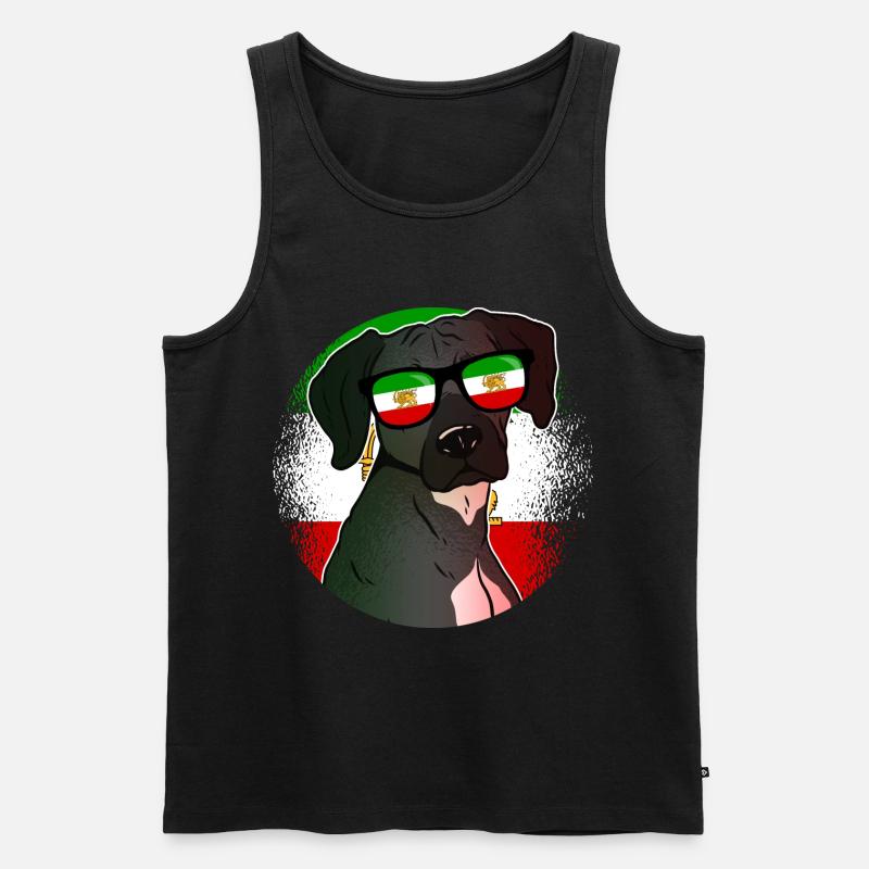 Persien - Männer Premium Bio Tank Top - Schwarz