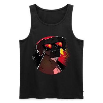 Papua-Neuguinea - Männer Premium Bio Tank Top - Schwarz - Vorne - AI Model Male 178 light (178cm)