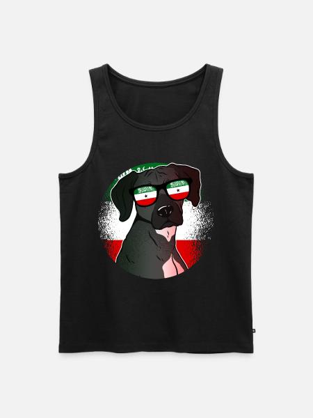 Somaliland - Men's Premium Organic Tank Top - black