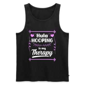 Hullern Reifen Training Hobby - Männer Premium Bio Tank Top - Schwarz - Vorne - AI Model Male 178 light (178cm)