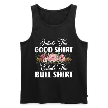 Spa Entspannen Urlaub Beauty - Männer Premium Bio Tank Top - Schwarz - Vorne - Michal (187cm)