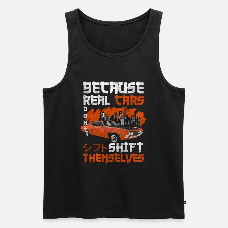 Drifting Tuner Jdm - Männer Premium Bio Tank Top - Schwarz