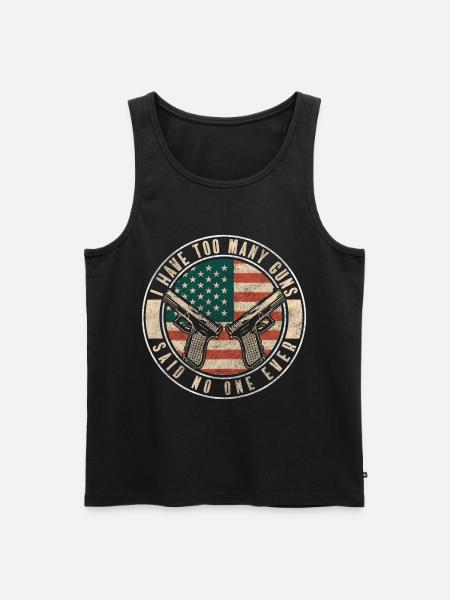 Weapon Club - Men's Premium Organic Tank Top - black