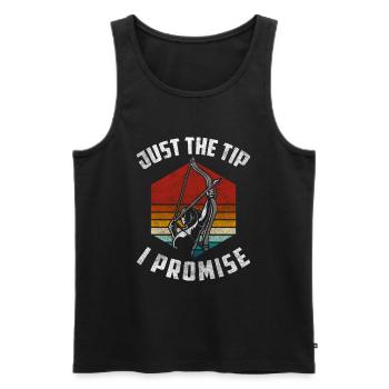 Schütze Hobby Zielscheiben Tradition - Männer Premium Bio Tank Top - Schwarz - Vorne - AI Model Male 178 light (178cm)