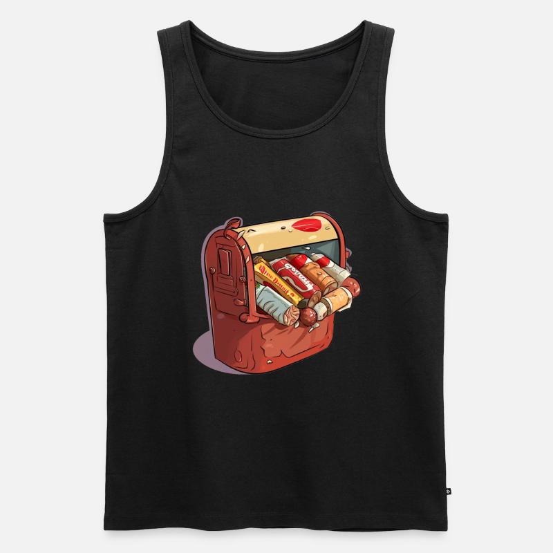 Spam computer joke - Men's Premium Organic Tank Top - black