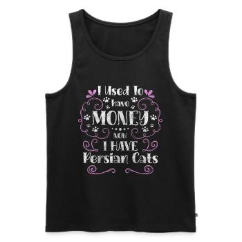 Perser Liebe Weich - Männer Premium Bio Tank Top - Schwarz - Vorne - AI Model Male 178 light (178cm)