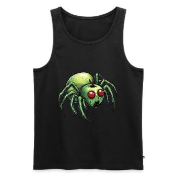 Apple Spider Apple Spider - Men's Premium Organic Tank Top - black - Front - AI Model Male 178 light (178cm)