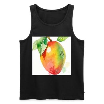 Mangue - Débardeur bio Premium Homme - noir - Devant - Michal (187cm)