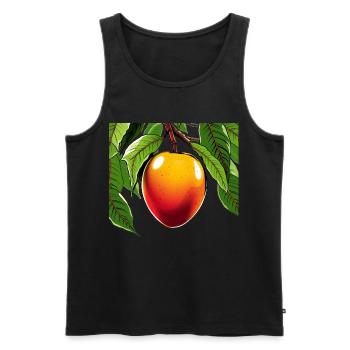 Mangue - Débardeur bio Premium Homme - noir - Devant - Michal (187cm)