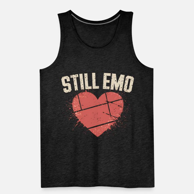 Still Emo! Emo Goth Alternative Männer Premium Bio Tank Top