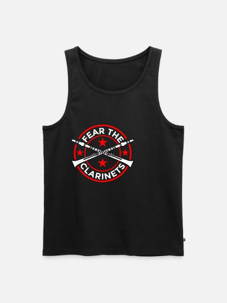 Fear The Clarinets 5 - Men's Premium Organic Tank Top - black