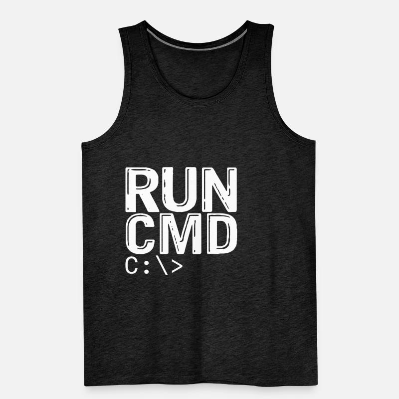 Exécuter Cmd Débardeur bio Premium Homme