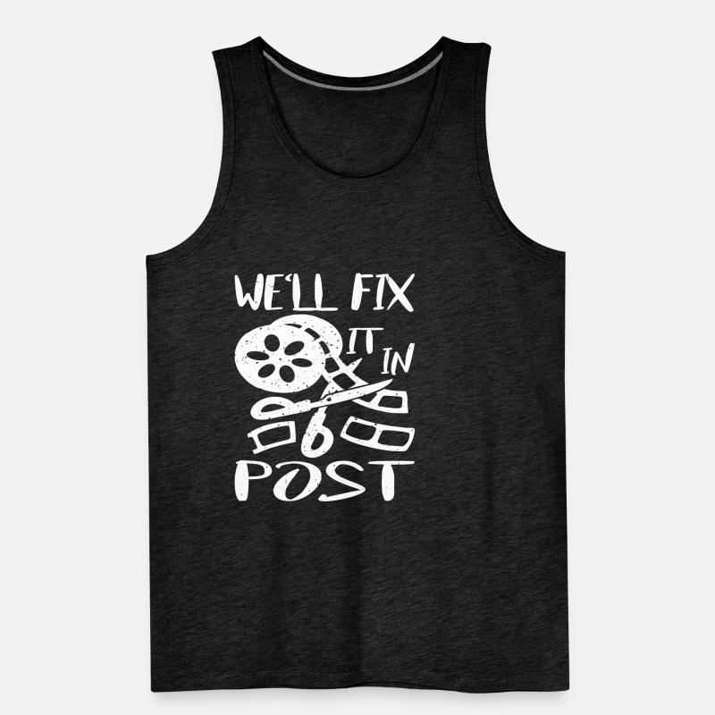 We'll Fix It In Post 20 Men's Premium Organic Tank Top