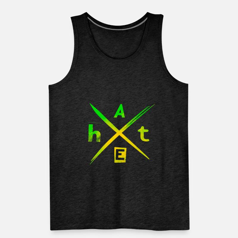 H A T E hate Débardeur bio Premium Homme