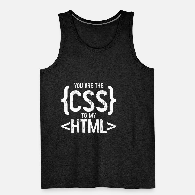 Vous êtes le CSS de mon HTML 3 Débardeur bio Premium Homme
