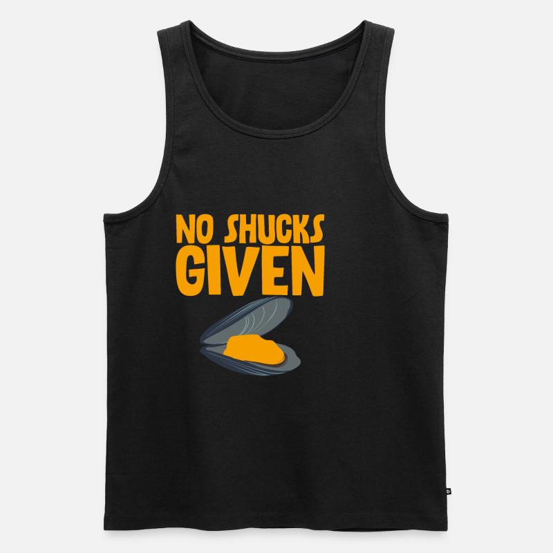 No Shucks Given 2 - Männer Premium Bio Tank Top - Schwarz