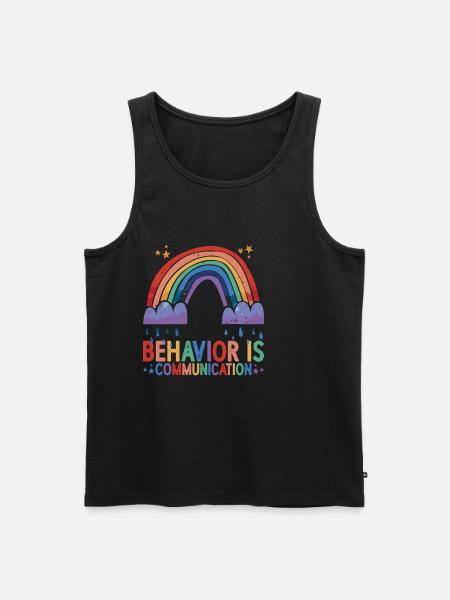 Behavior Is Communication 23 - Men's Premium Organic Tank Top - black