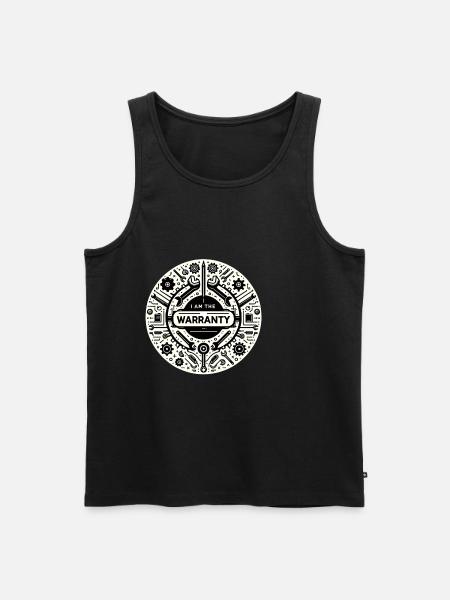 I Am The Warranty 45 - Men's Premium Organic Tank Top - black