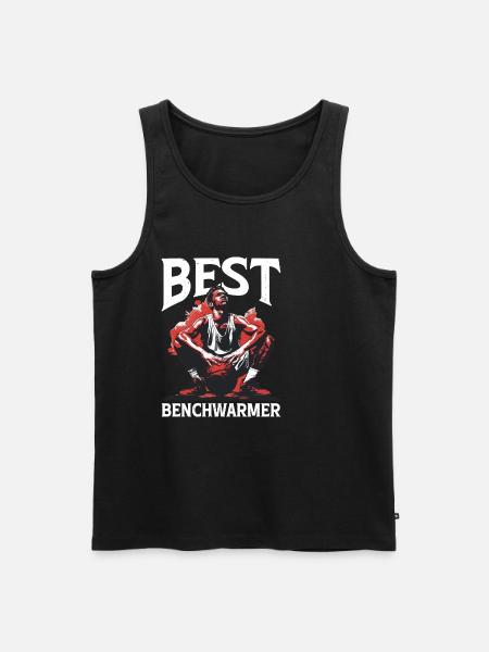 Best Benchwarmer 11 - Men's Premium Organic Tank Top - black