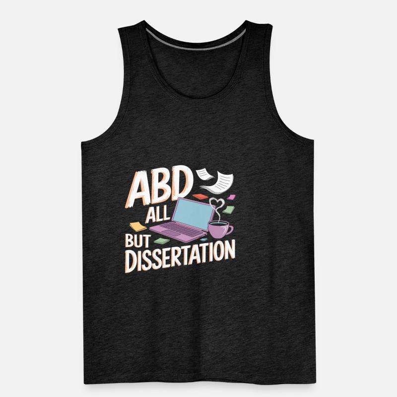 ABD All But Dissertation 4 Männer Premium Bio Tank Top