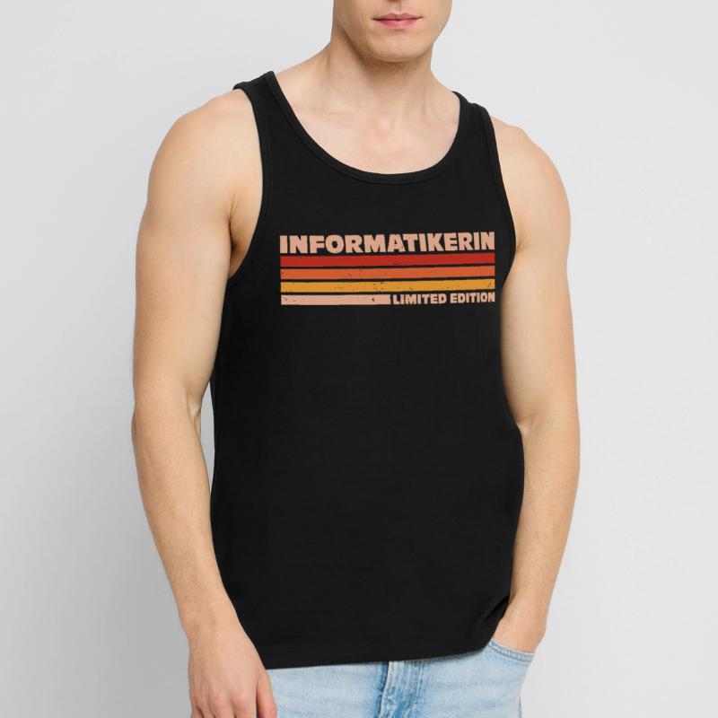 Computer Scientist Computer Scientist Programmer Men's Premium Organic Tank Top
