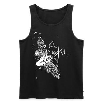 Bee bee Gothic occult Sigil gift - Men's Premium Organic Tank Top - black - Front - Michal (187cm)