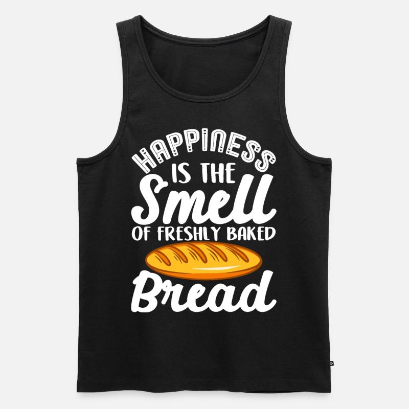 Bread Baking Bread Maker - Men's Premium Organic Tank Top - black
