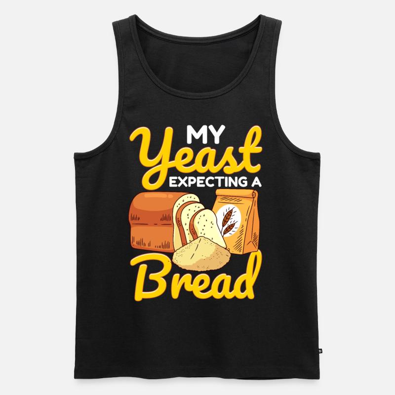 Bread Baking Bread Maker - Men's Premium Organic Tank Top - black