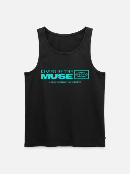 Inspired & Creative – Aesthetic Statement - Men's Premium Organic Tank Top - black
